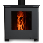 Island Lundy 5 Balanced Flue Ecodesign Pellet Stove