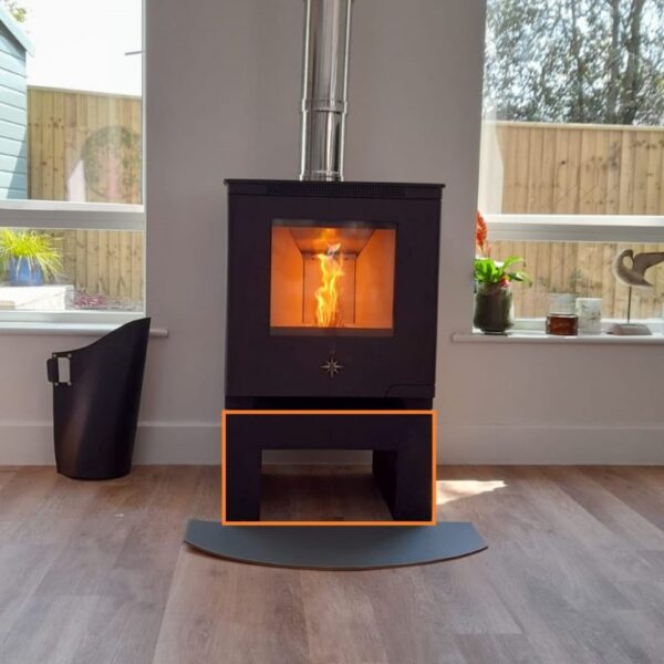 Island Lundy 5kW Conventional Flue Ecodesign Pellet Stove